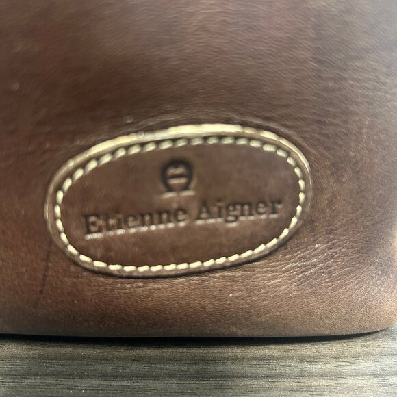 Vintage Etienne Aigner Removable Crossbody Strap or Top Handle Purse - Picture 3 of 6